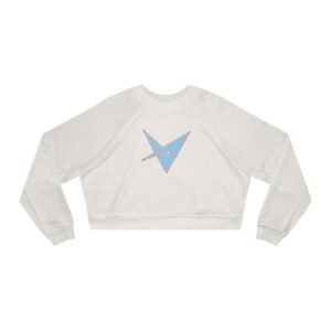 VTSN: wRAPPED SkyBlue Women's Cropped Sweater