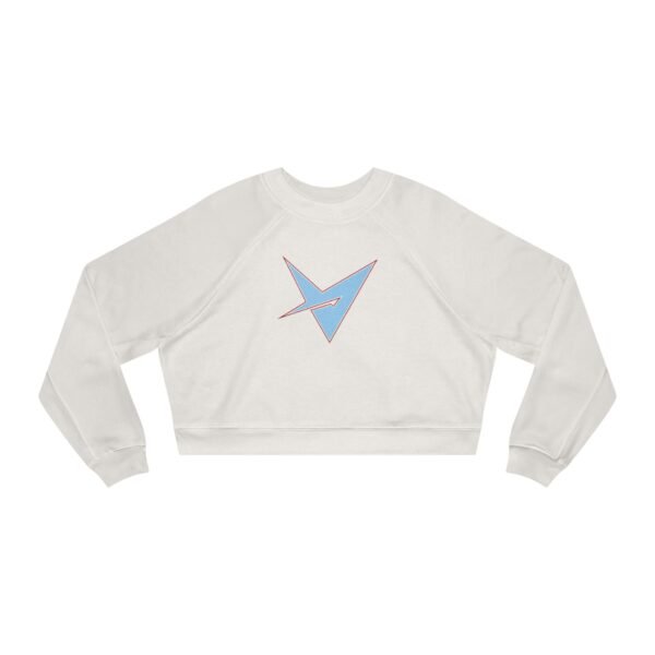 VTSN: wRAPPED SkyBlue Women's Cropped Sweater