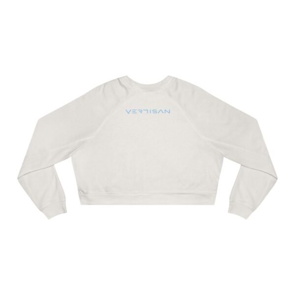 VTSN: wRAPPED SkyBlue Women's Cropped Sweater - Image 2