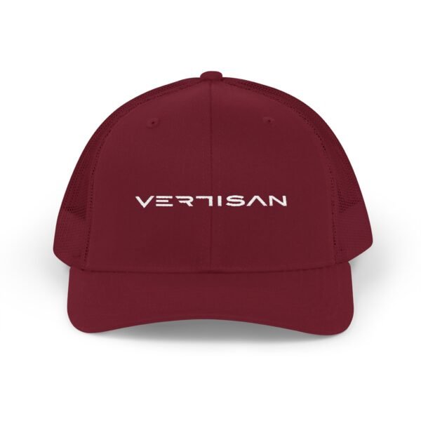 VERTISAN: DeepMaroon Trucker Cap