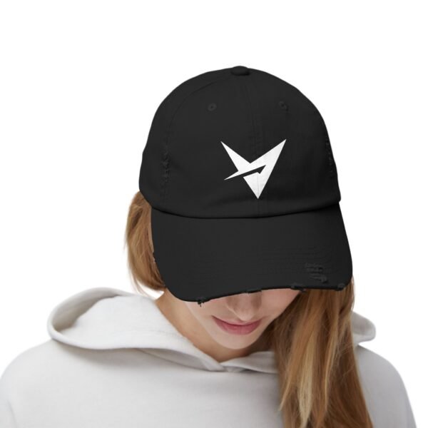 VTSN: V Black Struct Cap - Image 4