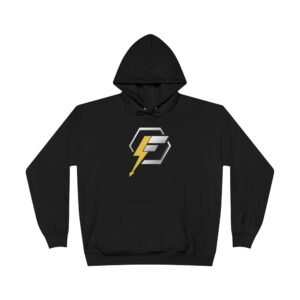 FRACTAL: Dark Black Hoodie