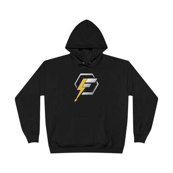 FRACTAL: Dark Black Hoodie