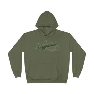 CRYPTOCASE: Vault UnitGreen Hoodie