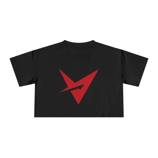 wVTSN: CodeRed Cropped Black T