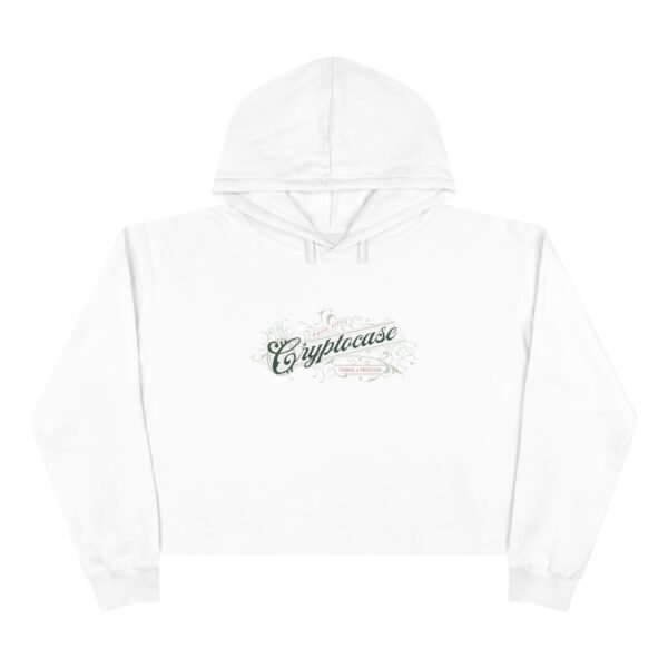 CRYPTOCASE: Vault Women's Crop Hoodie
