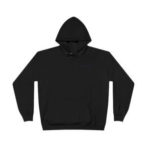 VERTISAN: DarkMidnight Combo Black Hoodie
