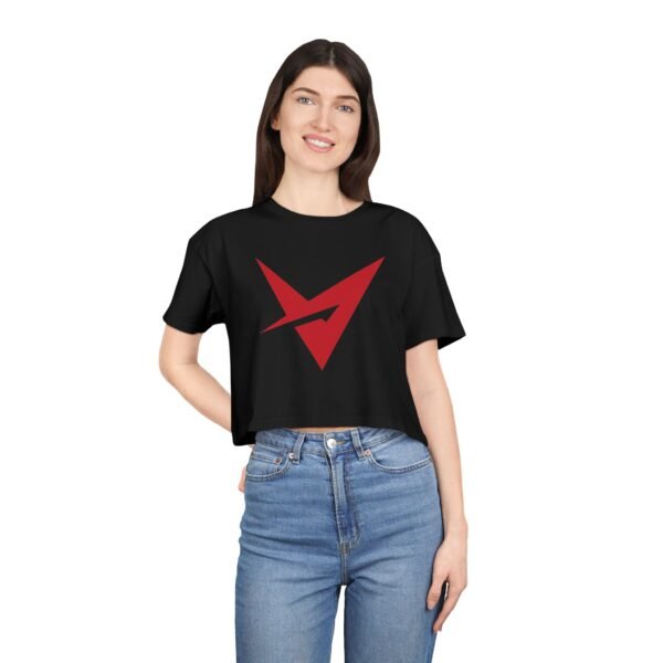 wVTSN: CodeRed Cropped Black T - Image 3