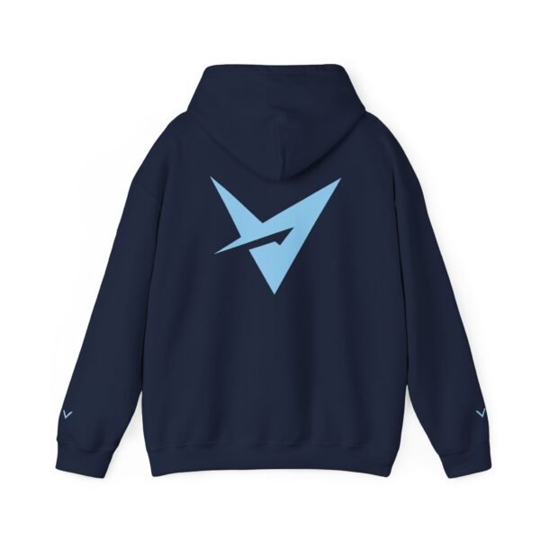 VERTISAN: SkyBlue Combo MidnightBlue Hoodie LTD - Image 2