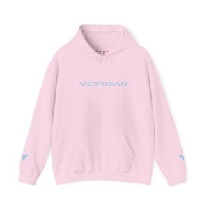 VERTISAN: SkyBlue Combo TeaRose Hoodie LTD