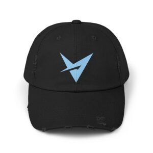 VTSN: SkyBlue V EerieBlack Struct Cap