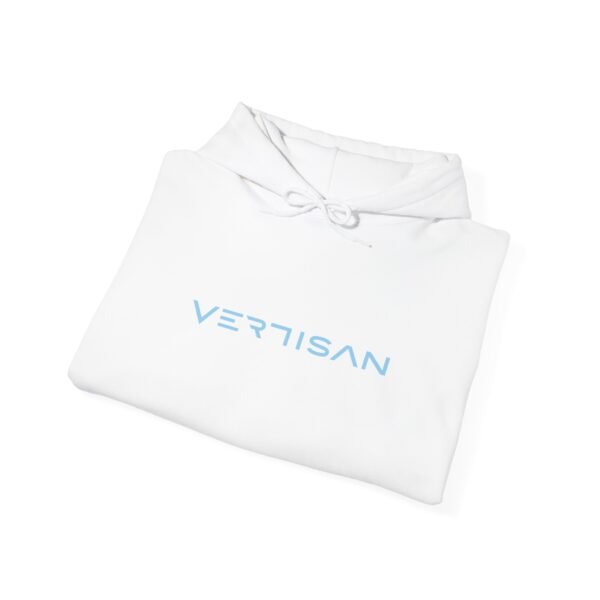 VERTISAN: SkyBlue Combo White Hoodie LTD - Image 4