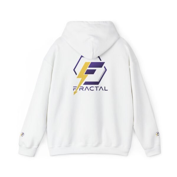 FRACTAL: White Hoodie LTD - Image 2