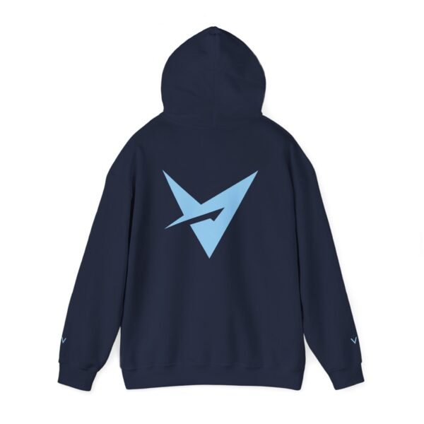 VERTISAN: SkyBlue Combo MidnightBlue Hoodie LTD - Image 3