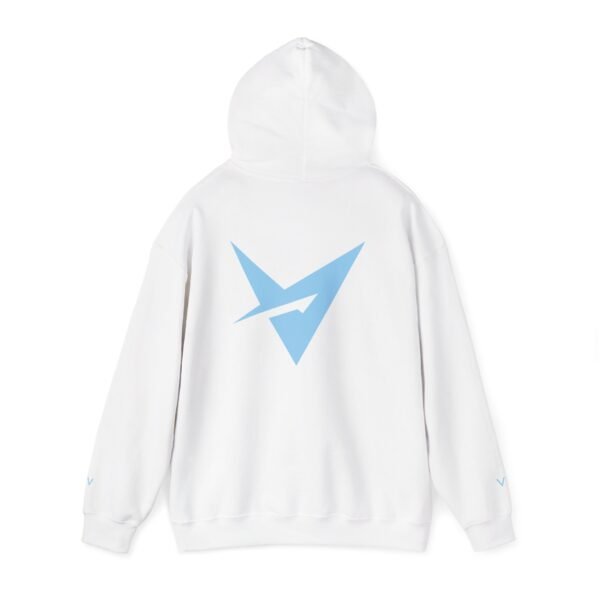 VERTISAN: SkyBlue Combo White Hoodie LTD - Image 3