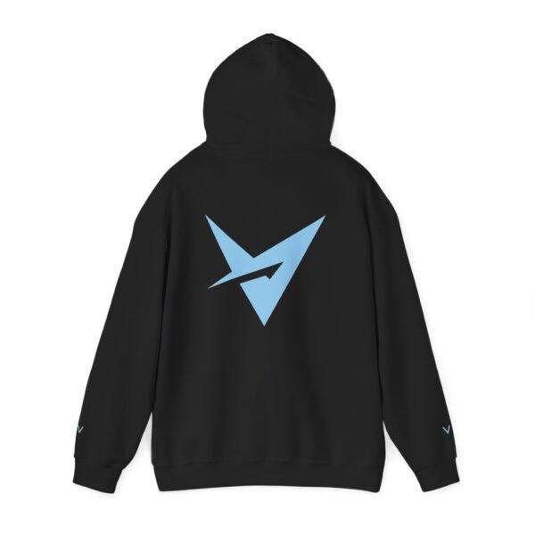 VERTISAN: SkyBlue Combo Black Hoodie LTD - Image 3