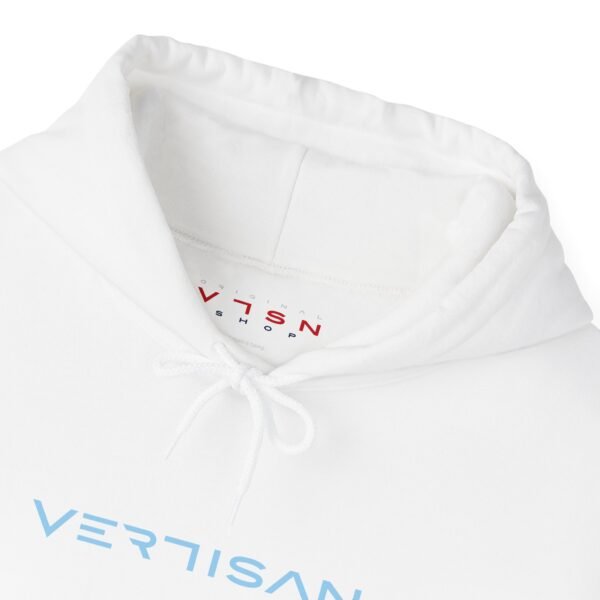 VERTISAN: SkyBlue Combo White Hoodie LTD - Image 5