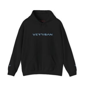 VERTISAN: SkyBlue Combo Black Hoodie LTD