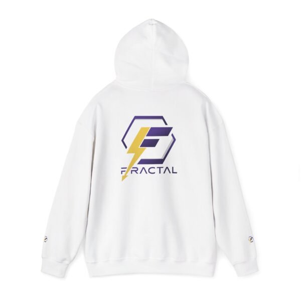 FRACTAL: White Hoodie LTD - Image 3
