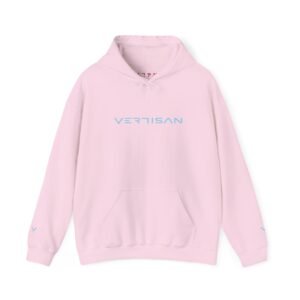 VERTISAN: SkyBlue Combo TeaRose Hoodie LTD