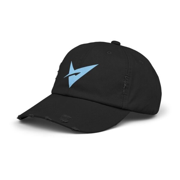 VTSN: SkyBlue V EerieBlack Struct Cap - Image 2
